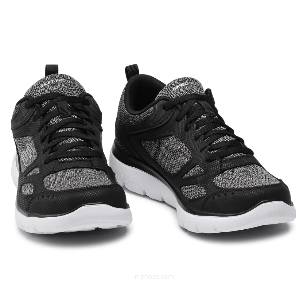 Мужские черные кроссовки Skechers South Rim 52812 BKW модель 5758