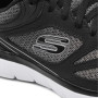 Мужские черные кроссовки Skechers South Rim 52812 BKW модель 5758