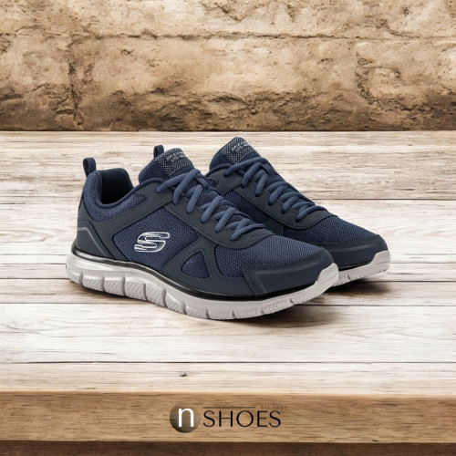 Чоловічі сині кросівки Skechers South Rim 52812 NVY 5759 комфортні із устілкою Memory Foam™ оригінальні від американського бренду