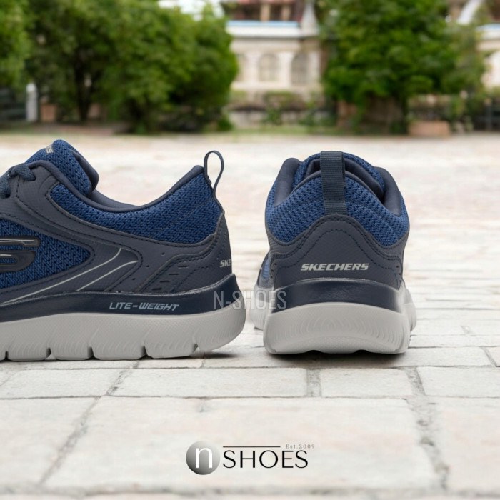 Men’s Blue Sneakers Skechers South Rim 52812 NVY 5759