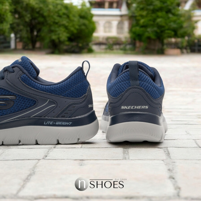 Чоловічі сині кросівки Skechers South Rim 52812 NVY 5759