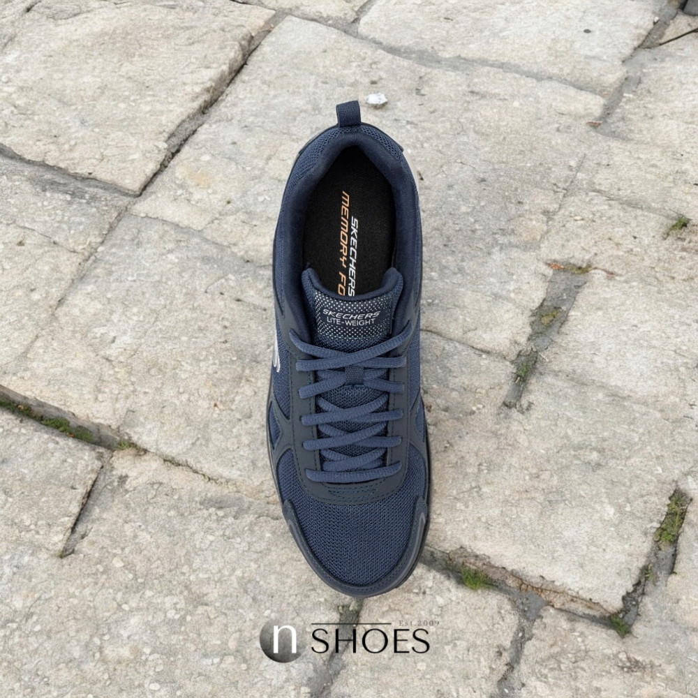 Мужские синие кроссовки Skechers South Rim 52812 NVY модель 5759