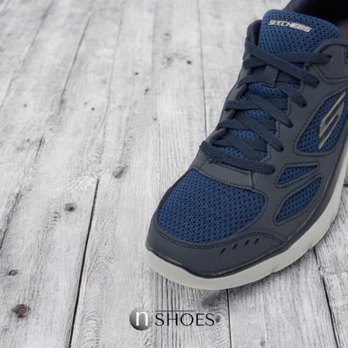 Чоловічі сині кросівки Skechers South Rim 52812 NVY 5759
