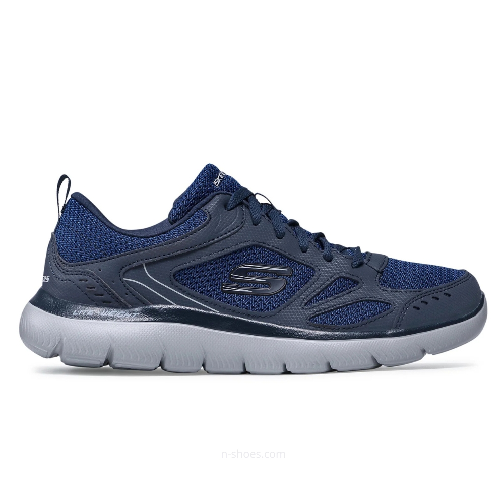 Мужские синие кроссовки Skechers South Rim 52812 NVY модель 5759