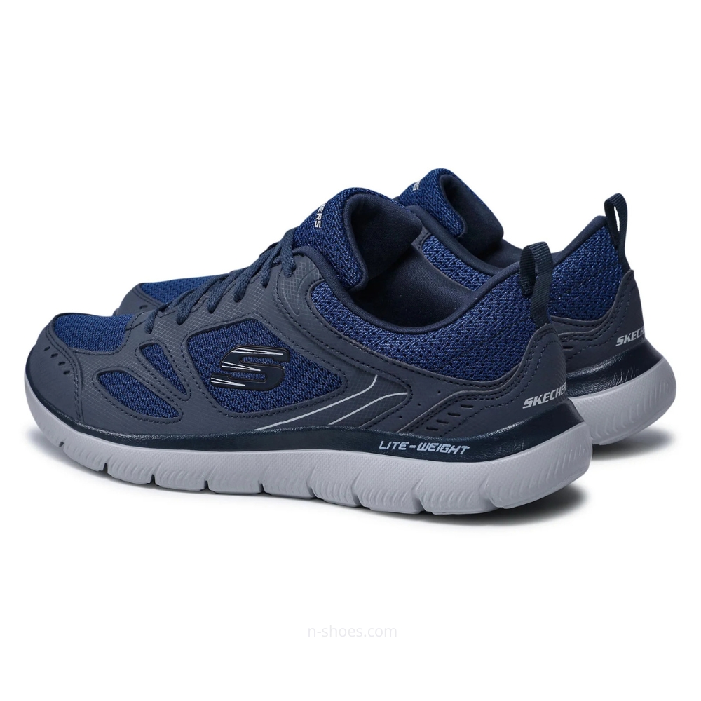 Мужские синие кроссовки Skechers South Rim 52812 NVY модель 5759