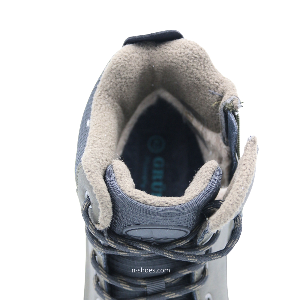 Мужские зимние хаки ботинки GRUNBERG (Италия) модель 5762