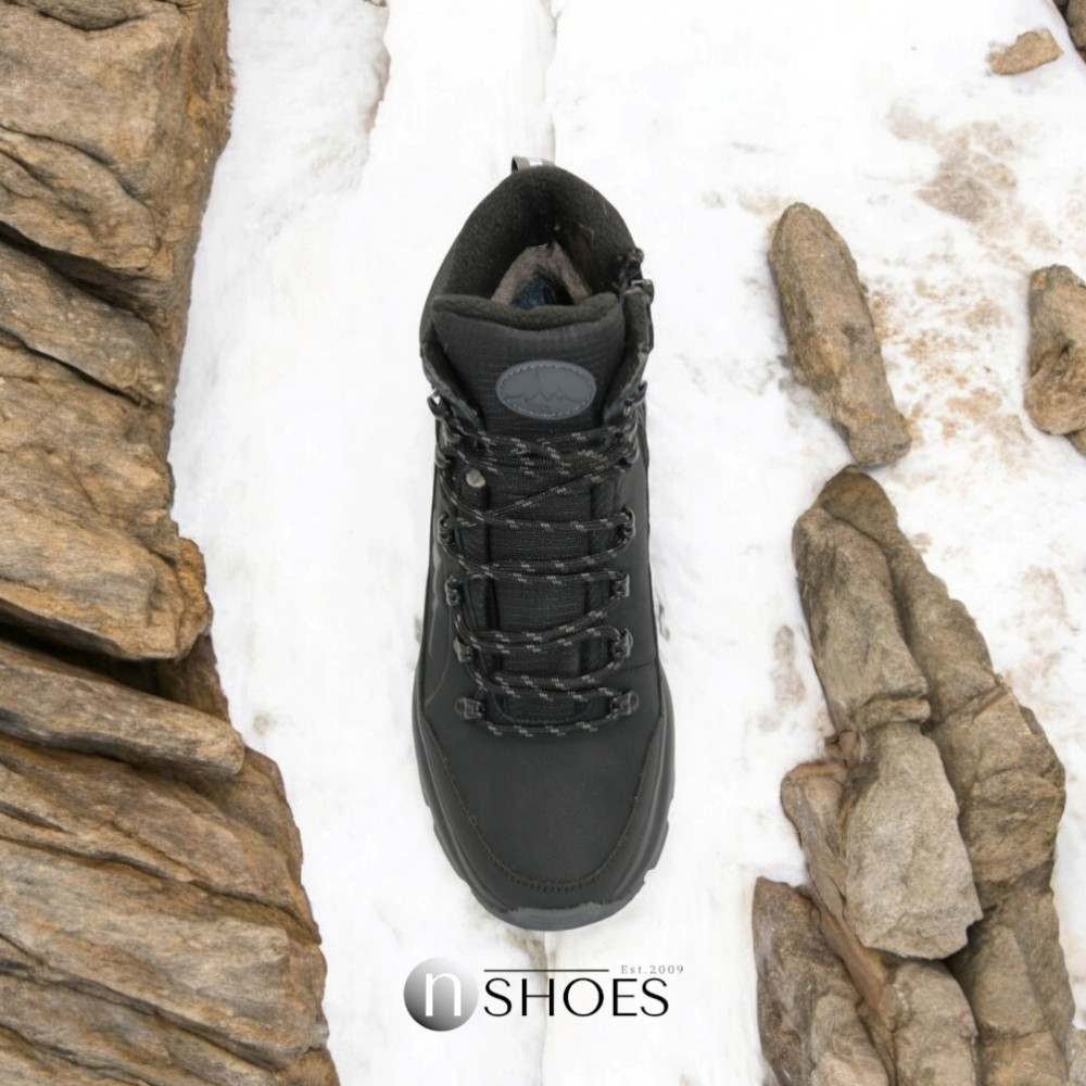 Мужские кожаные зимние ботинки GRUNBERG (Италия) модель 5763