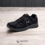 Мужские черные кроссовки Skechers Flash Point 58350 BBK модель 5767