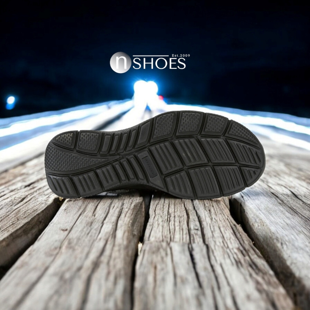 Мужские черные кроссовки Skechers Flash Point 58350 BBK модель 5767