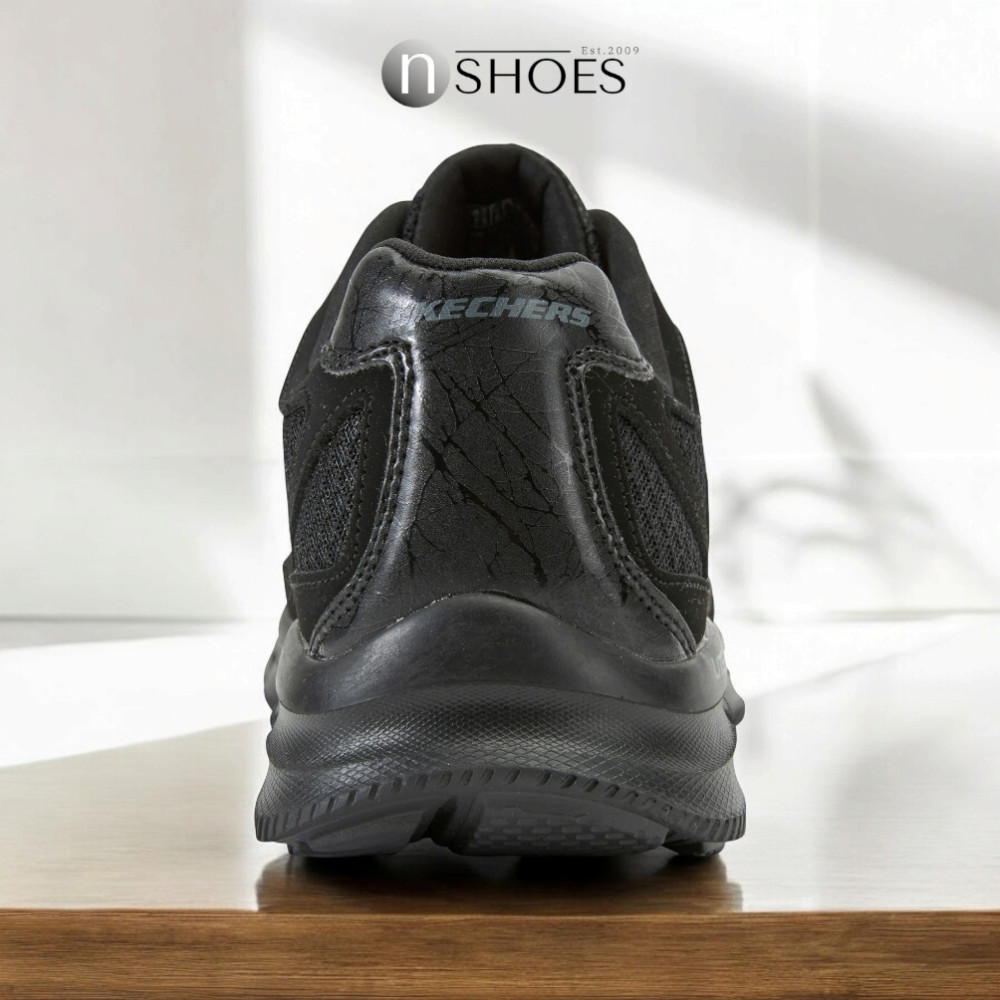 Мужские черные кроссовки Skechers Flash Point 58350 BBK модель 5767