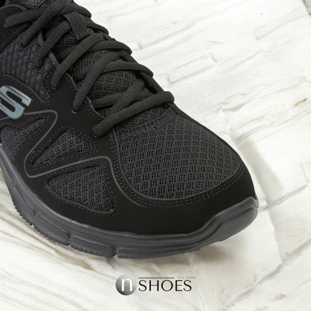 Мужские черные кроссовки Skechers Flash Point 58350 BBK модель 5767