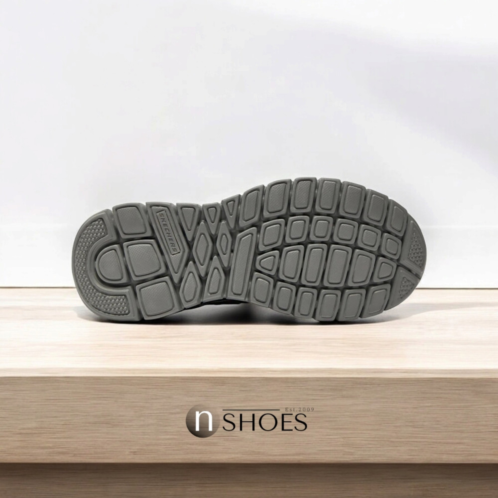 Men's Black Skechers Agoura Sneakers 52635 BKGY Model 5769