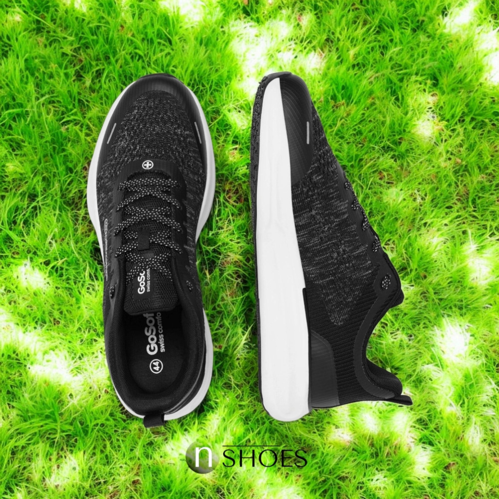 Men's black textile sneakers Go Soft MP-1 model 5770