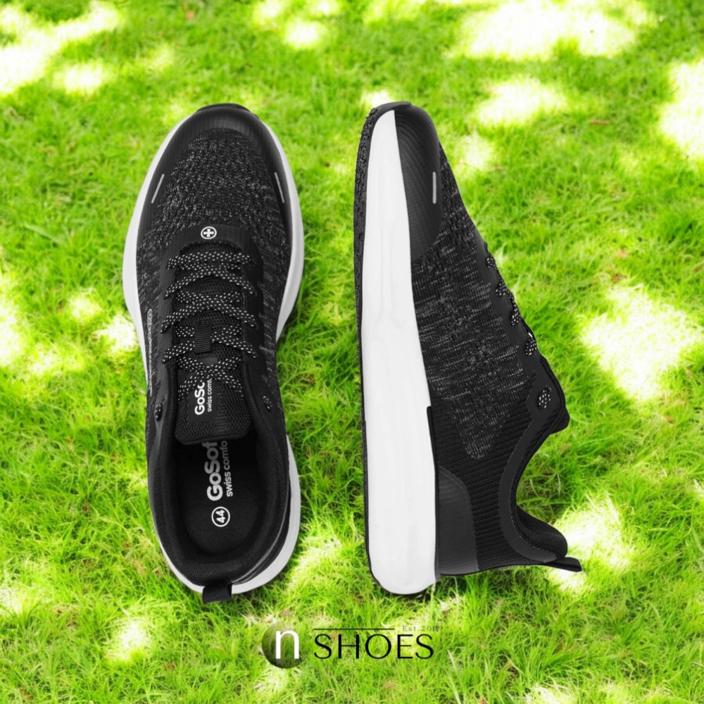 Men's black textile sneakers Go Soft MP-1 model 5770