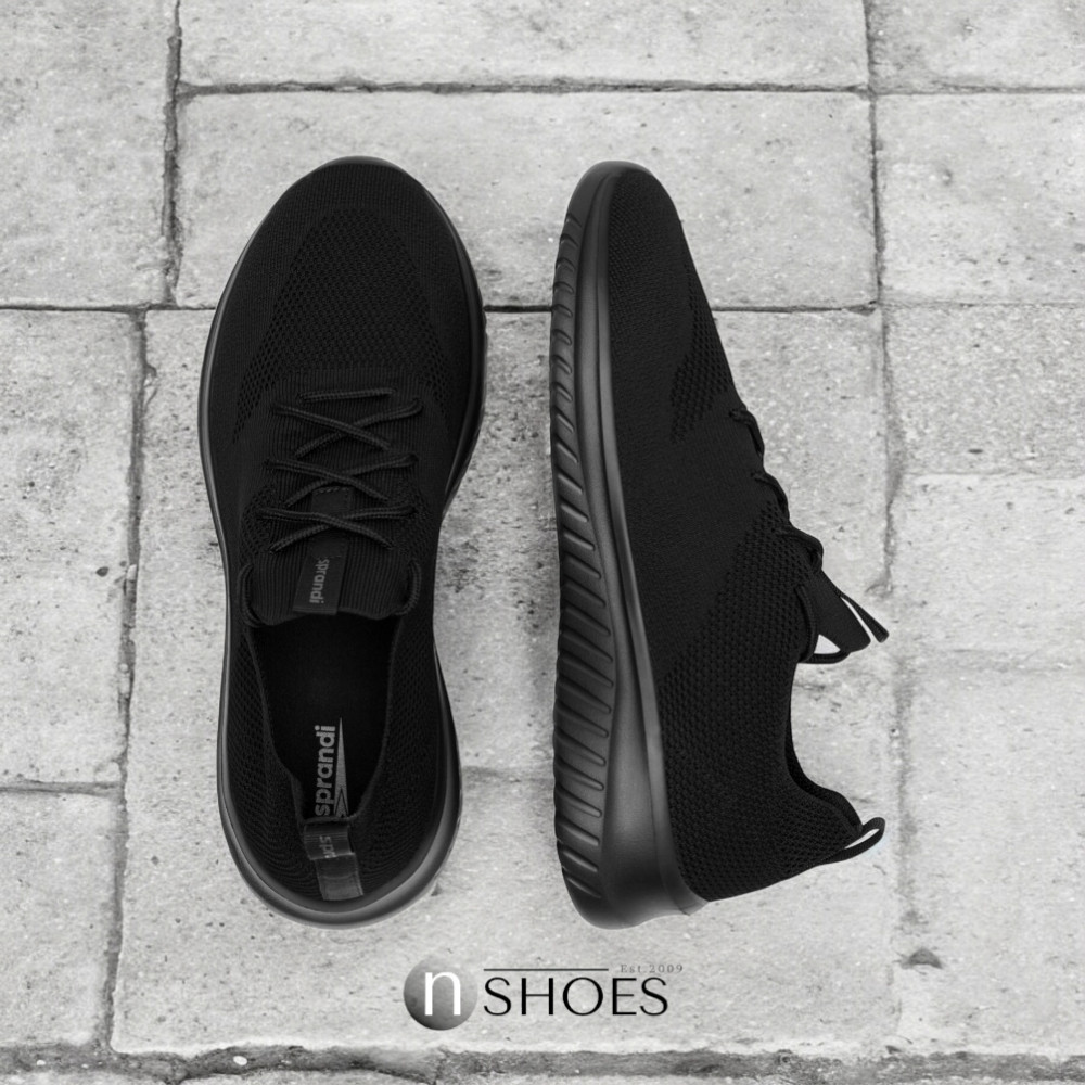 Мужские черные текстильные кроссовки Sprandi MP-S23R241A-8 модель 5772