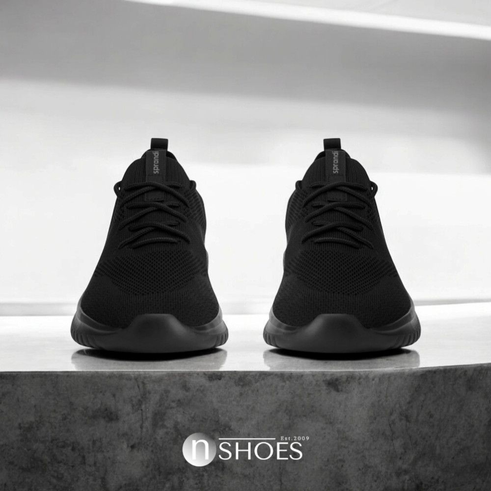 Мужские черные текстильные кроссовки Sprandi MP-S23R241A-8 модель 5772