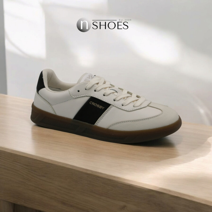 Чоловічі шкіряні демісезонні кросівки Crosby 457098-05-02W 5820 у стилі BOSS Brenta