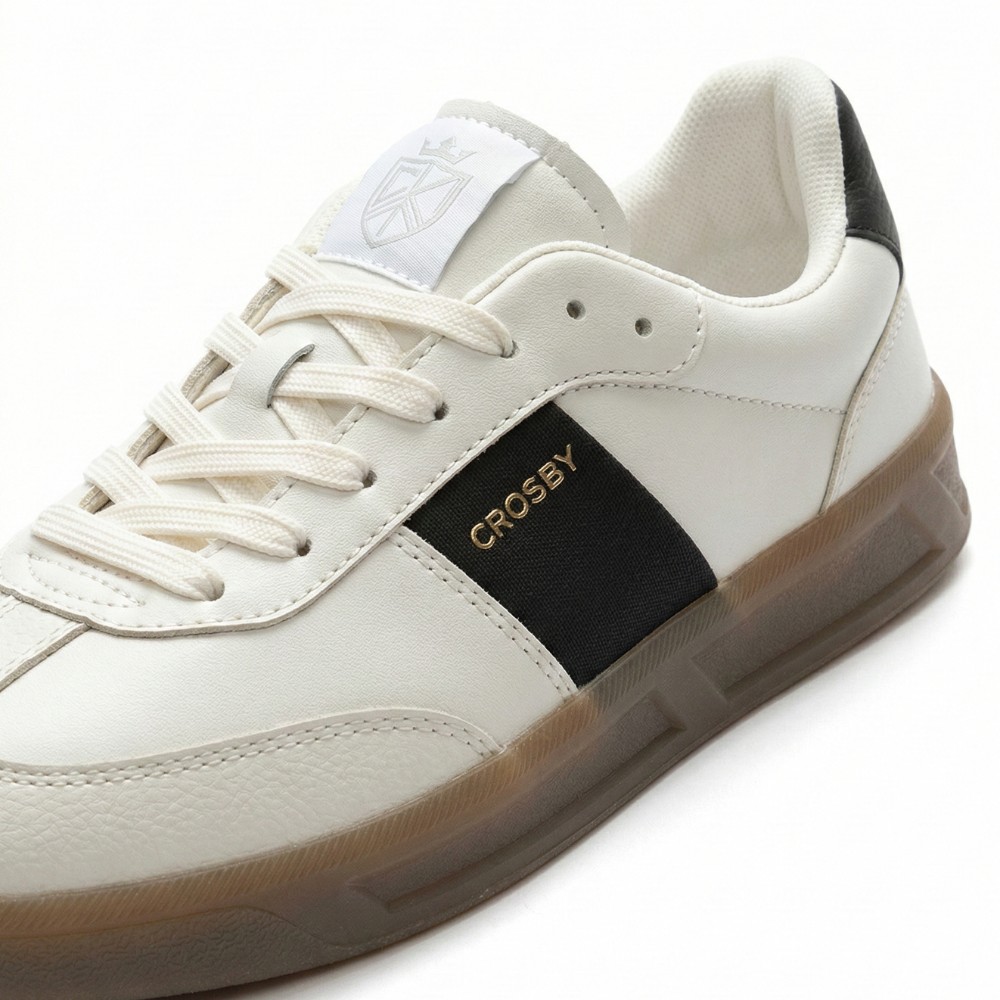 Чоловічі шкіряні демісезонні кросівки Crosby 457098-05-02W 5820 у стилі BOSS Brenta