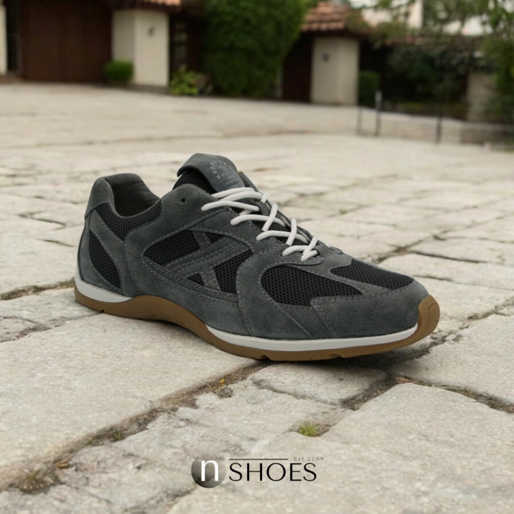 Мужские замшевые кеды KEDDO 857074 01-06E модель 5827