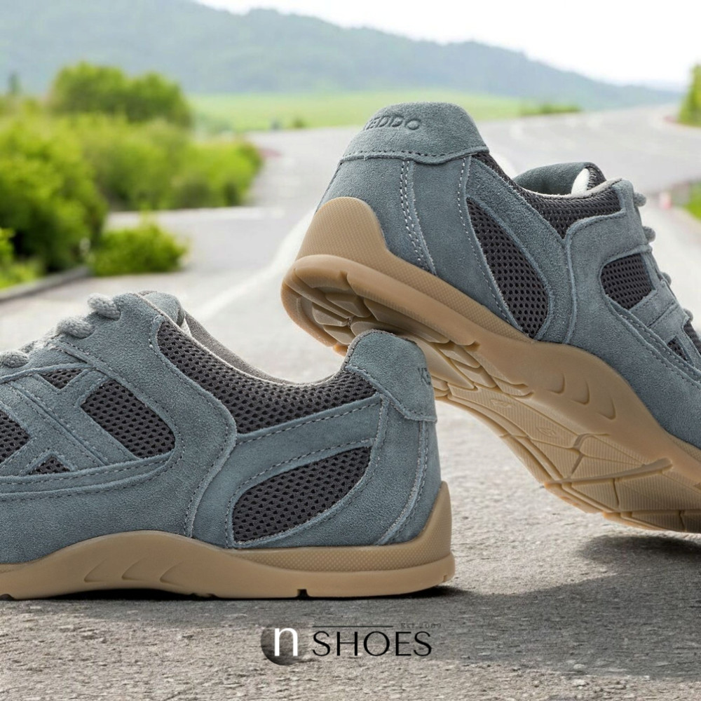 Мужские замшевые кеды KEDDO 857074 01-06E модель 5827