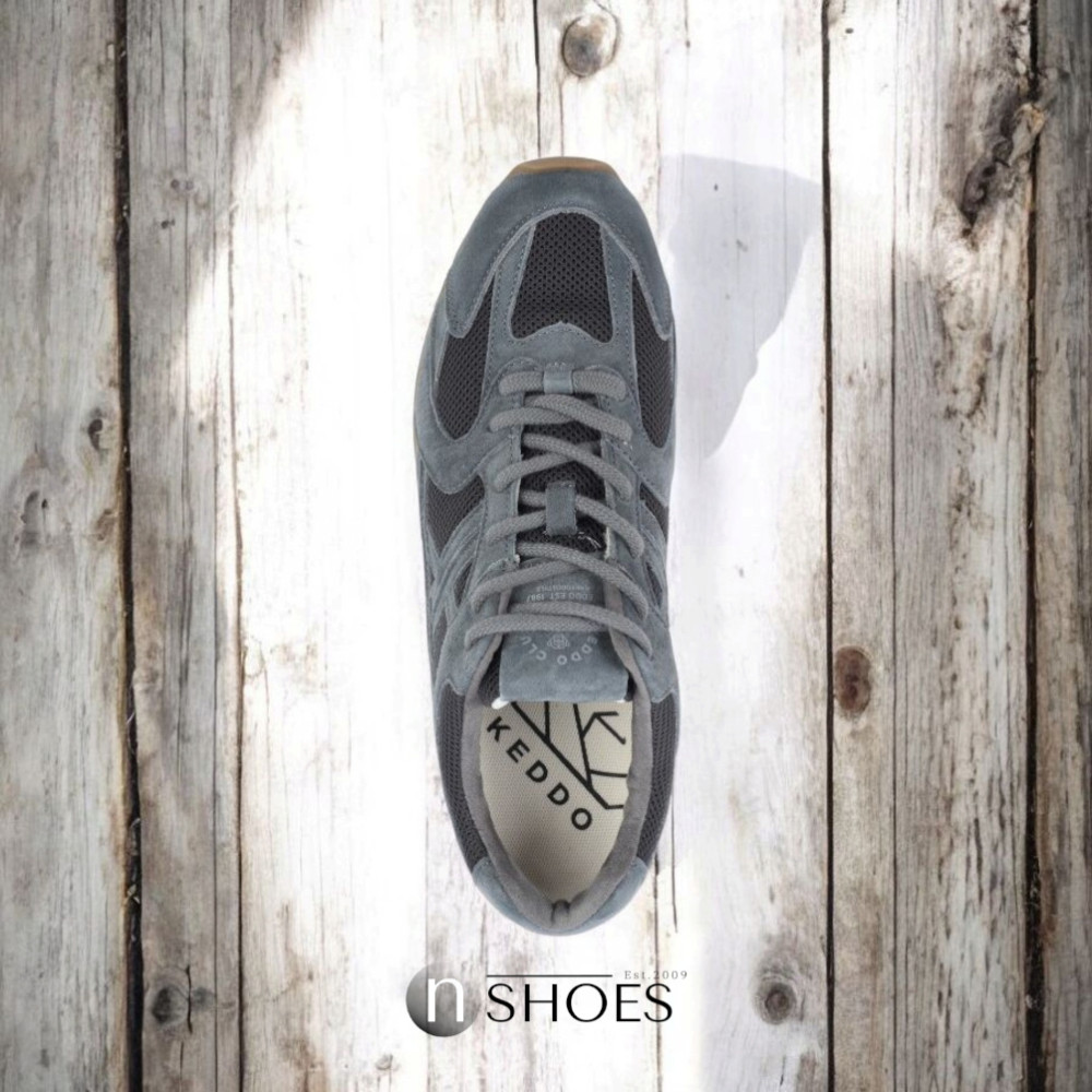 Мужские замшевые кеды KEDDO 857074 01-06E модель 5827