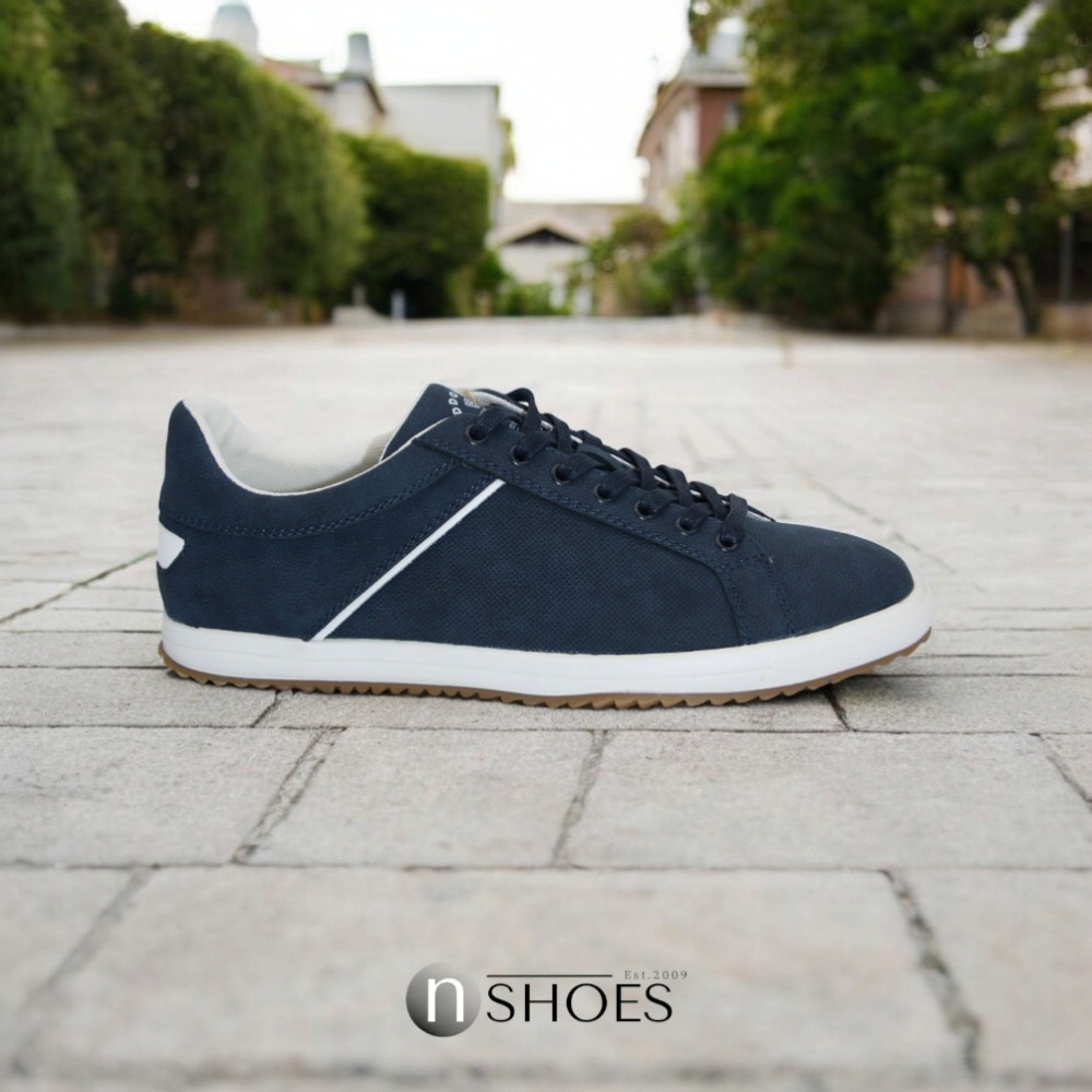 Men's leather sneakers KEDDO 857184 02-01 model 5828