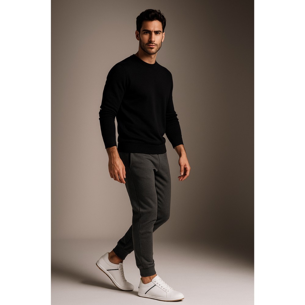 Мужские кожаные кеды KEDDO 857184 02-02E модель 5829