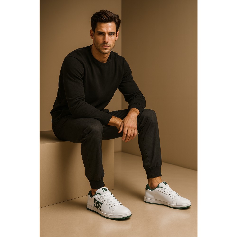 Купити чоловічі білі дуті кросівки DC Gaveler Sn ADYS100574-WF0 5899