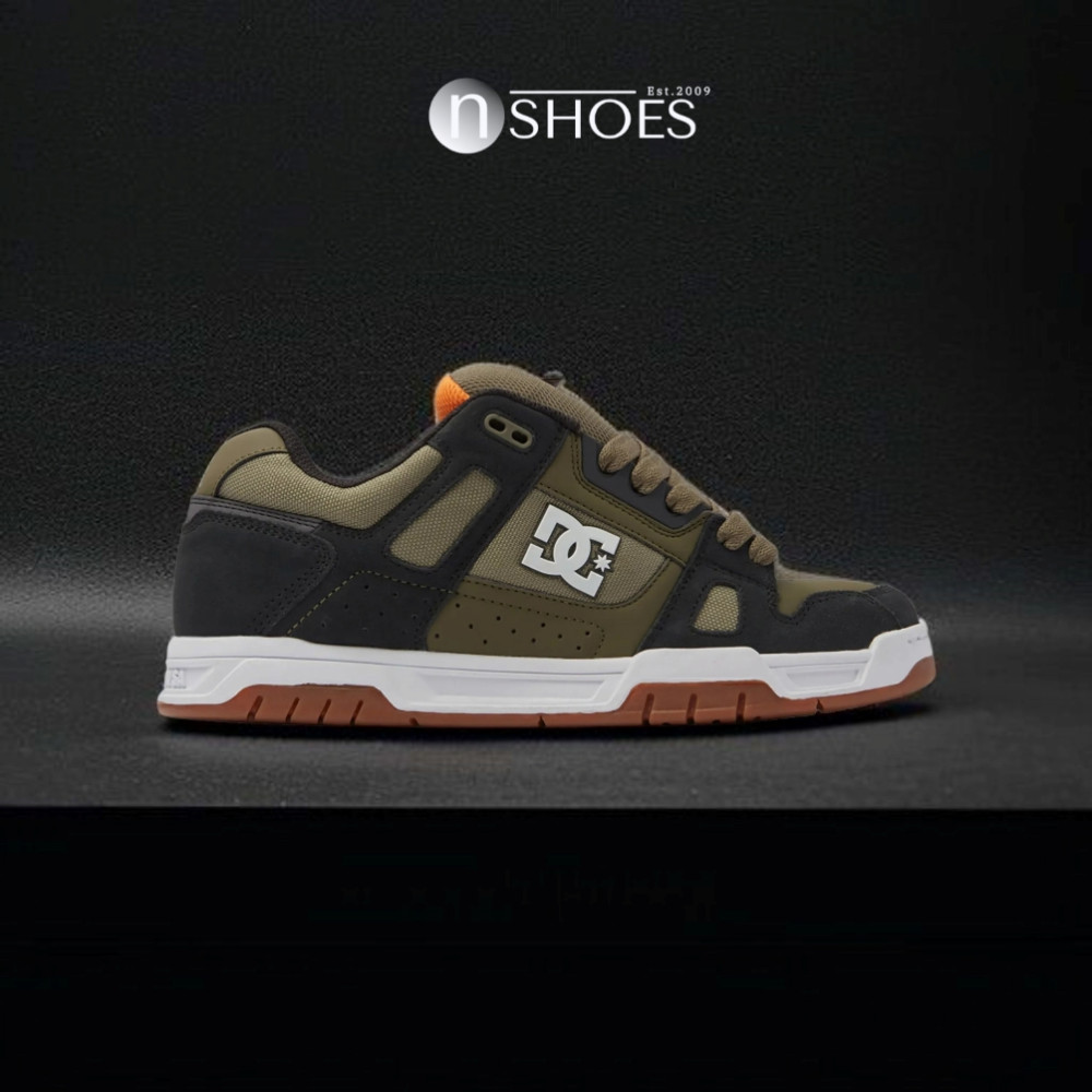 Men's Green High Tops DC Stag 320188-ARO 5902