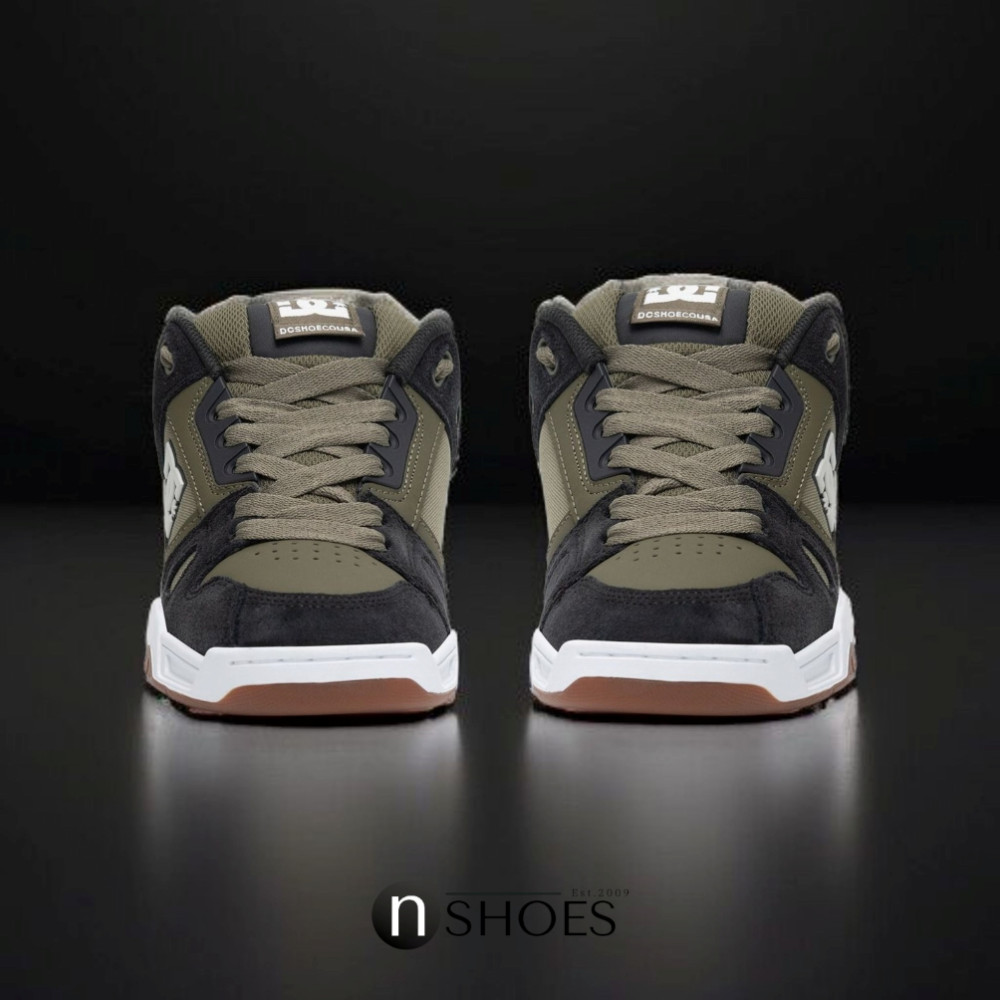 Men's Green High Tops DC Stag 320188-ARO 5902