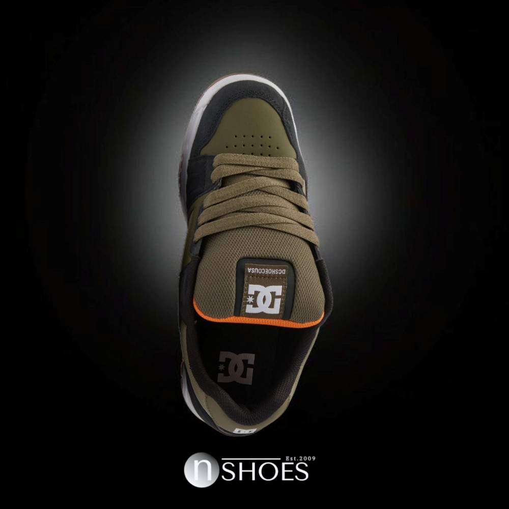 Men's Green High Tops DC Stag 320188-ARO 5902