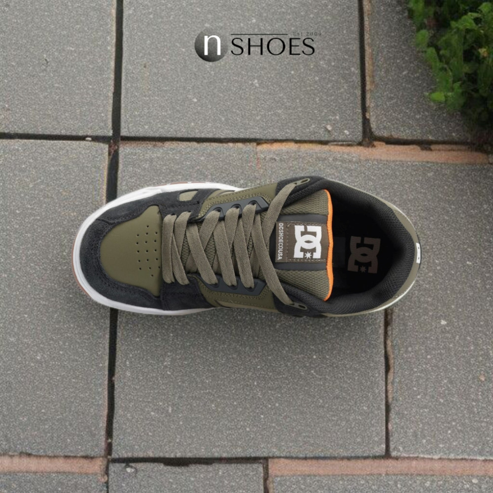 Men's Green High Tops DC Stag 320188-ARO 5902