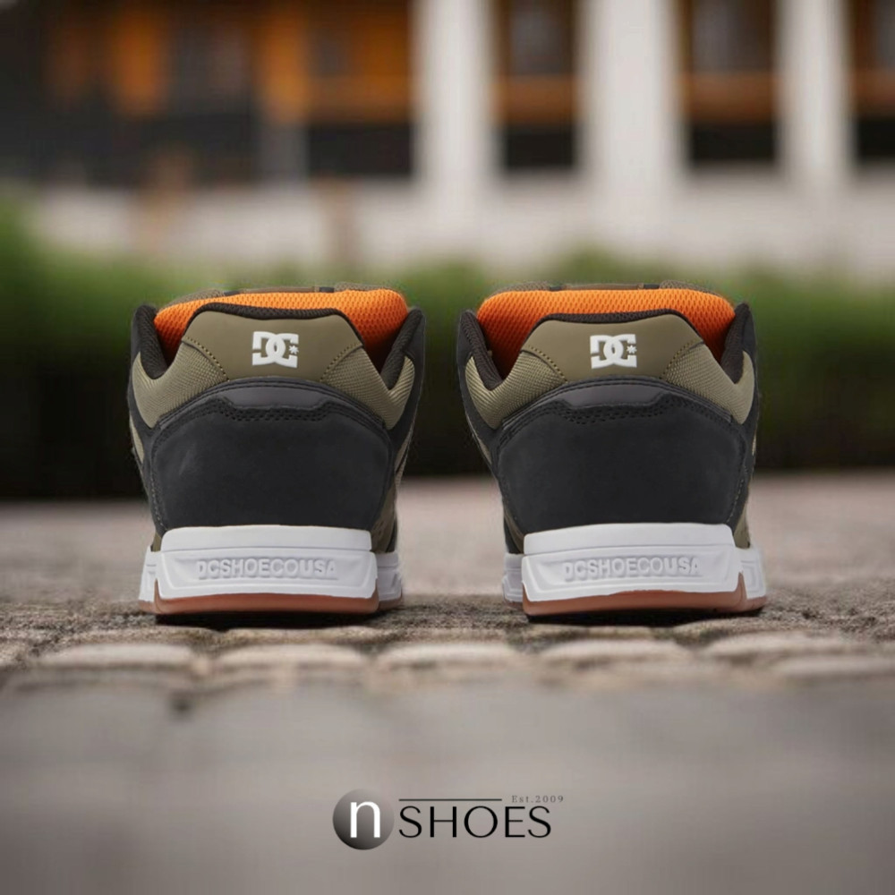 Men's Green High Tops DC Stag 320188-ARO 5902