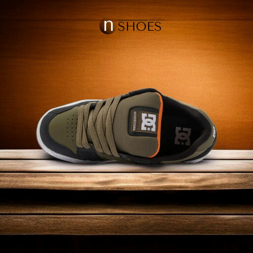 Men's Green High Tops DC Stag 320188-ARO 5902