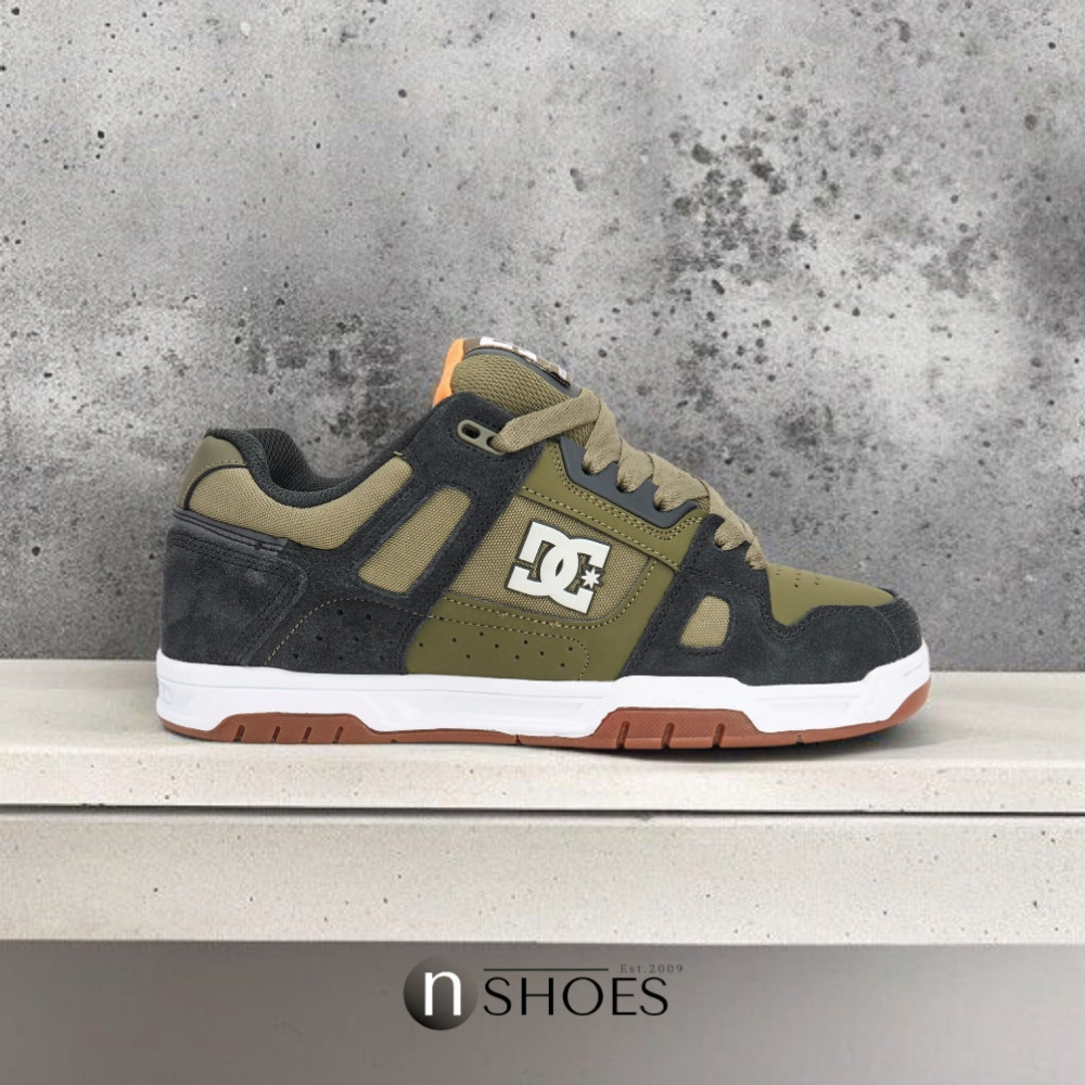 Men's Green High Tops DC Stag 320188-ARO 5902