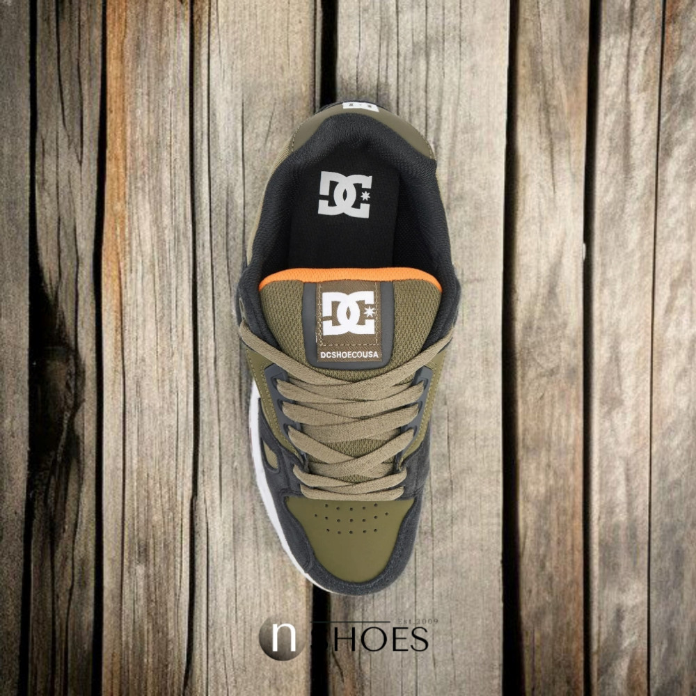 Men's Green High Tops DC Stag 320188-ARO 5902