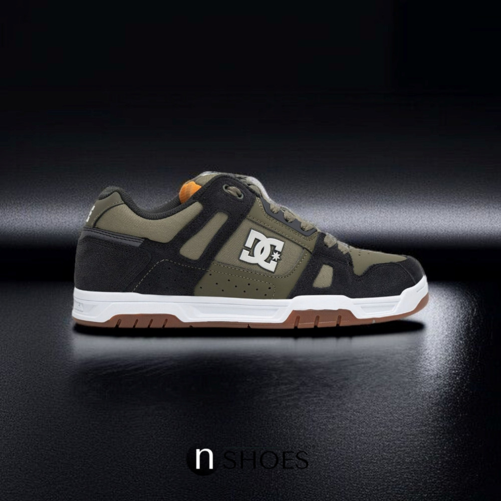 Men's Green High Tops DC Stag 320188-ARO 5902