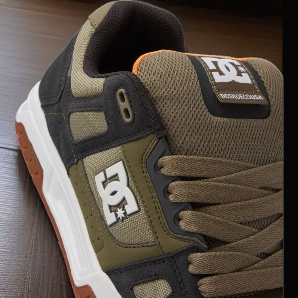 Men's Green High Tops DC Stag 320188-ARO 5902