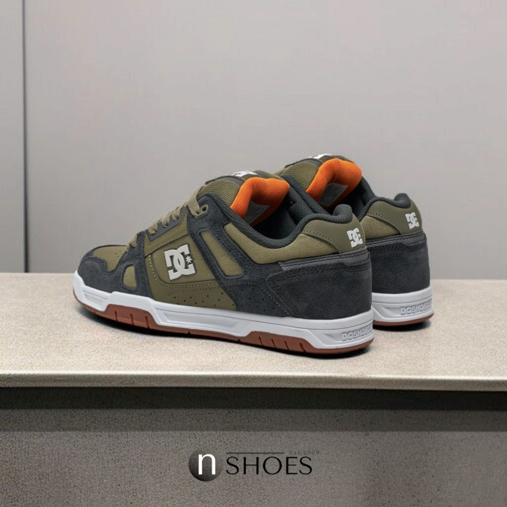 Men's Green High Tops DC Stag 320188-ARO 5902