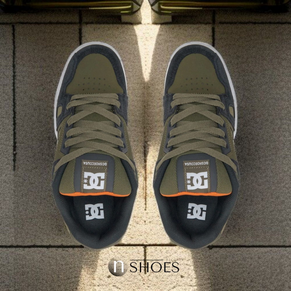 Men's Green High Tops DC Stag 320188-ARO 5902