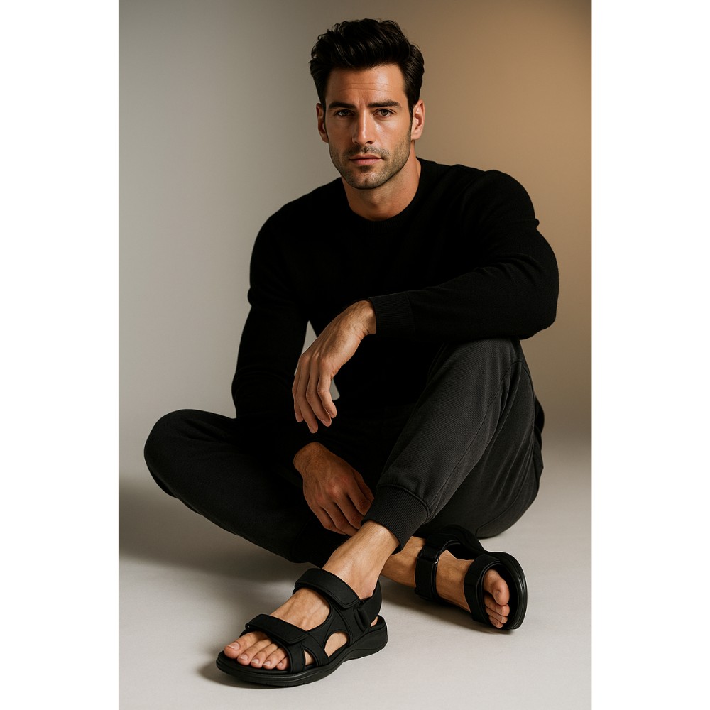 Мужские кожаные сандалии Alex Bens (Украина) модель 5916