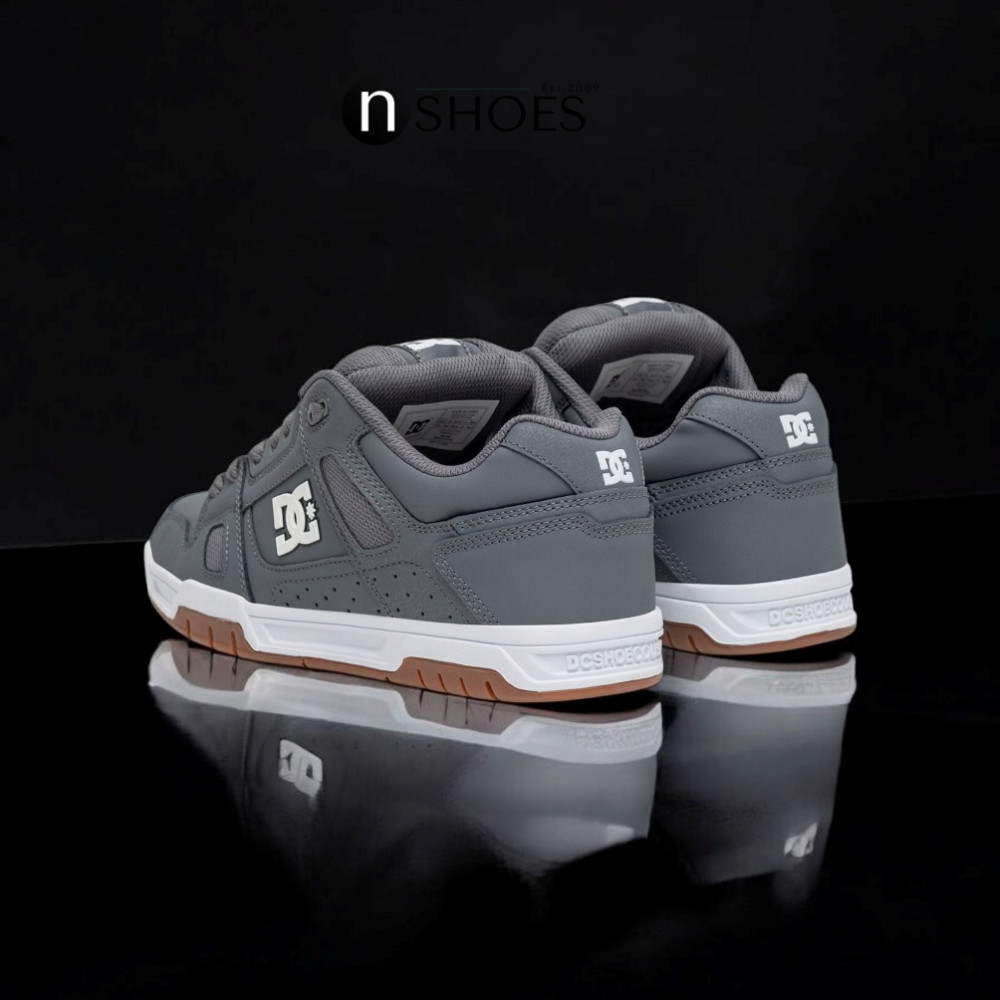 Чоловічі сірі хайтопи DC STAG grey gum 320188-2GG 5916