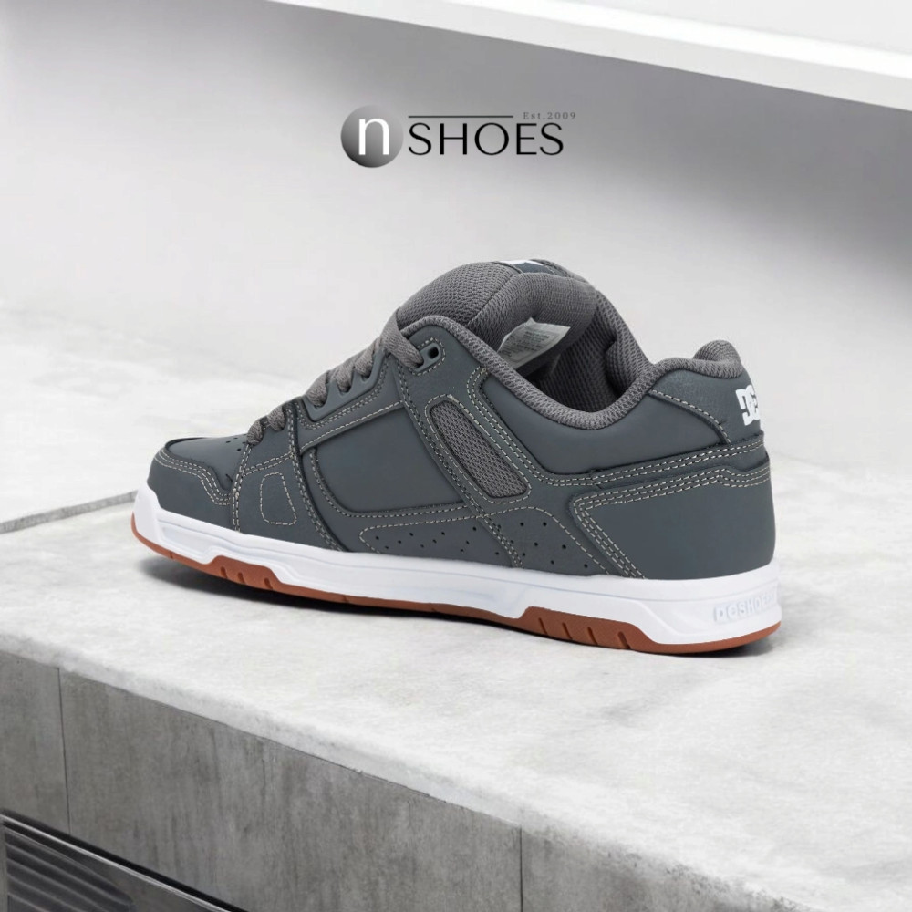 Чоловічі сірі хайтопи DC STAG grey gum 320188-2GG 5916