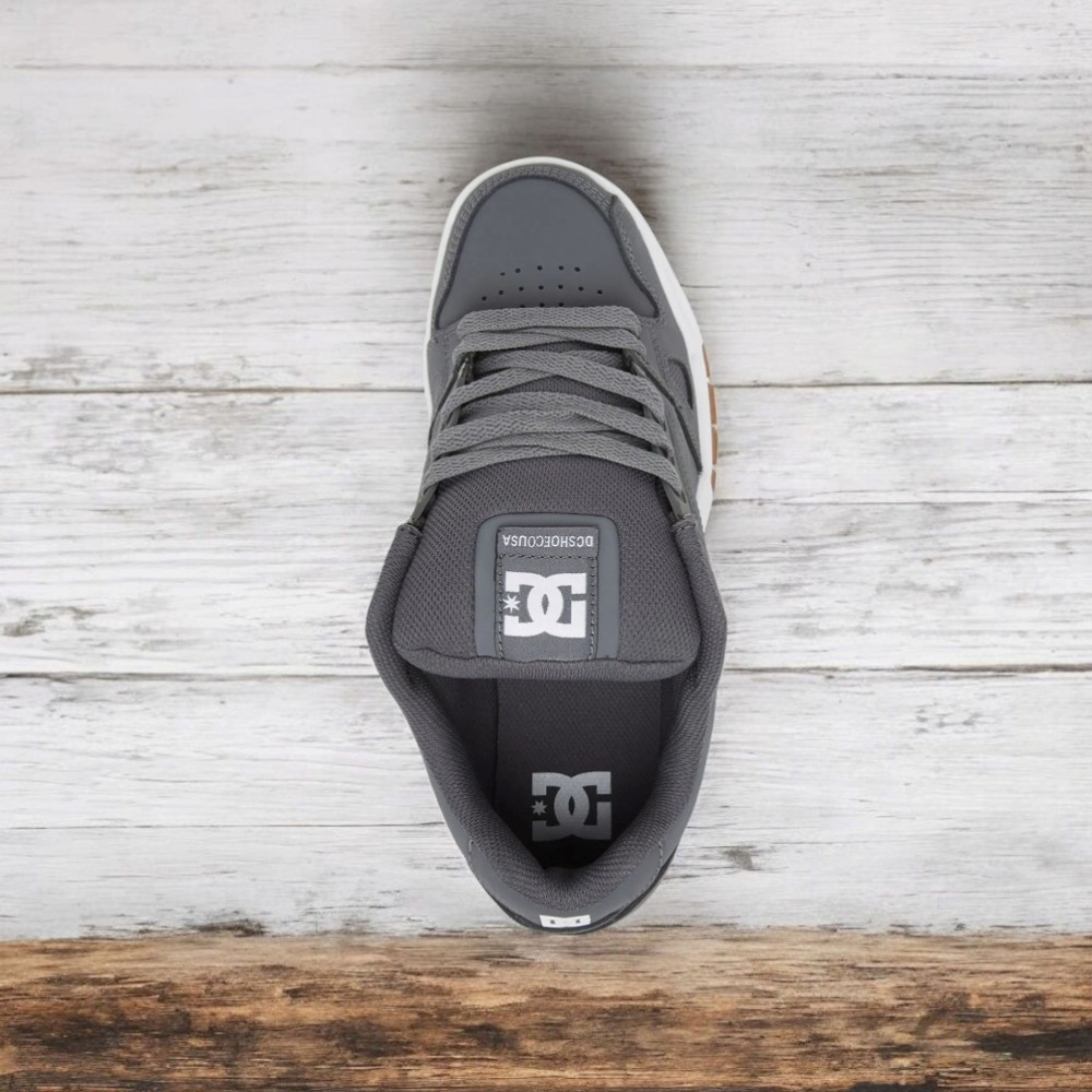Чоловічі сірі хайтопи DC STAG grey gum 320188-2GG 5916