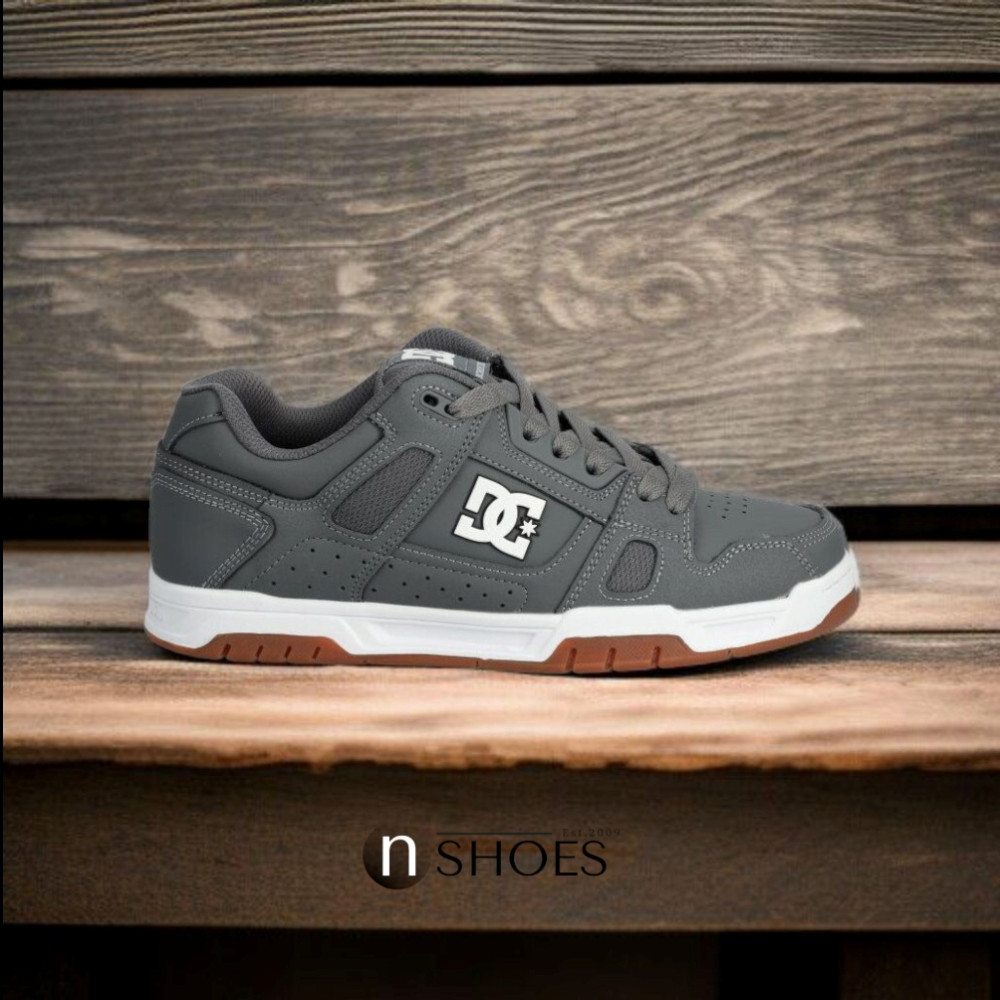 Чоловічі сірі хайтопи DC STAG grey gum 320188-2GG 5916