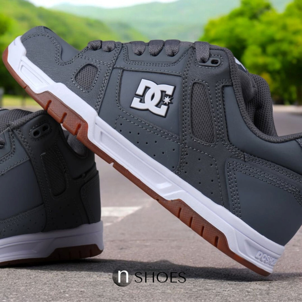 Чоловічі сірі хайтопи DC STAG grey gum 320188-2GG 5916