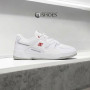 Men's White Leather Sneakers DC Construct ADYS100822-WR6 5917