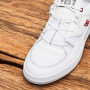 Men's White Leather Sneakers DC Construct ADYS100822-WR6 5917