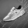 Men's White Leather Sneakers DC Construct ADYS100822-WR6 5917