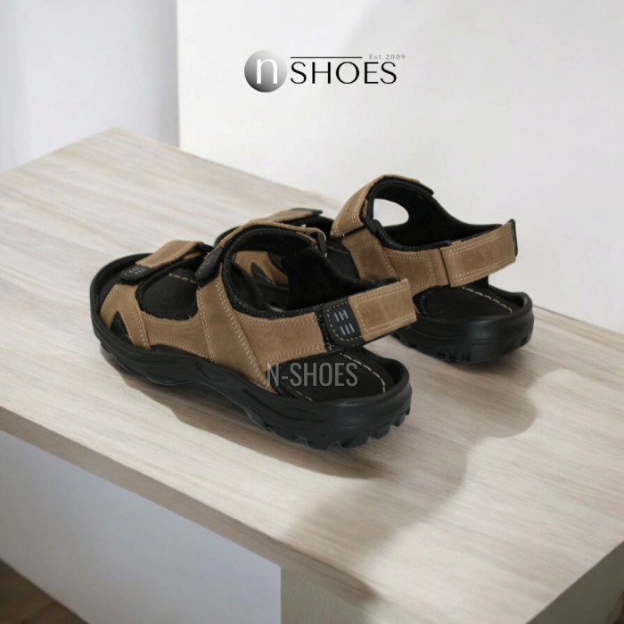 Men's Leather Sandals Alex Bens 101e 5921: Summer Comfort